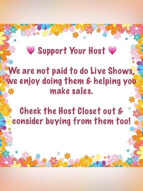 FYI.  LIVE SHOW Information